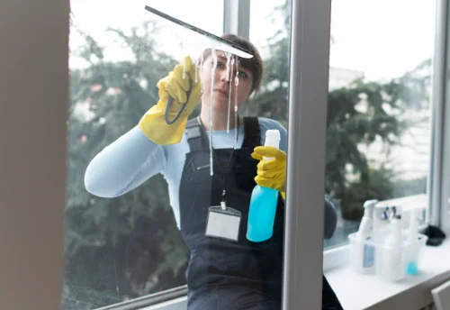 Nettoyage de vitres intérieures et extérieures aux Assions